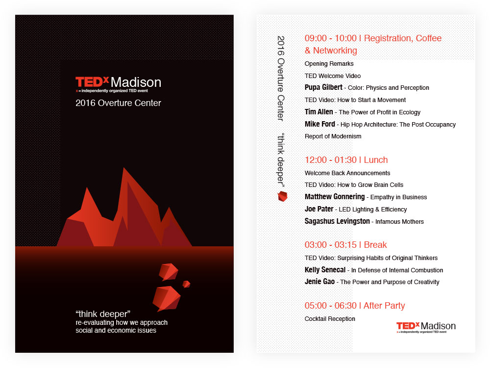 TEDx Madison Handout